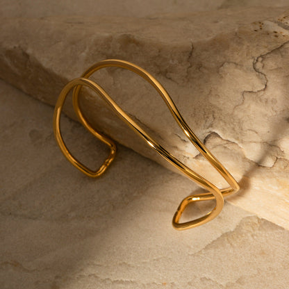Sierra Gold Cuff Bracelet