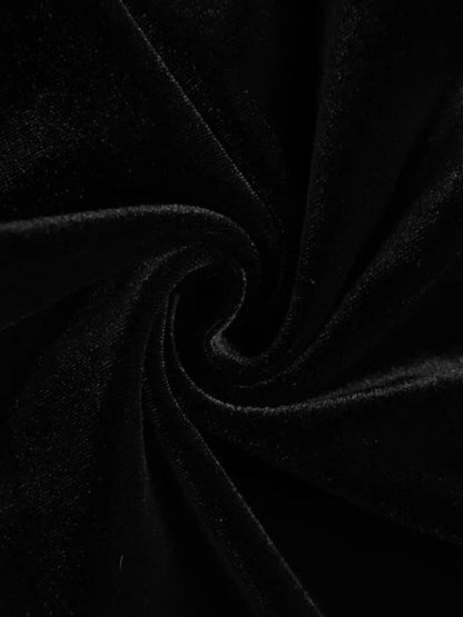 Velvet Lace Maxi Dress