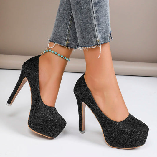 Casual Plus Size Platform Luxury Wedding Party High Heel