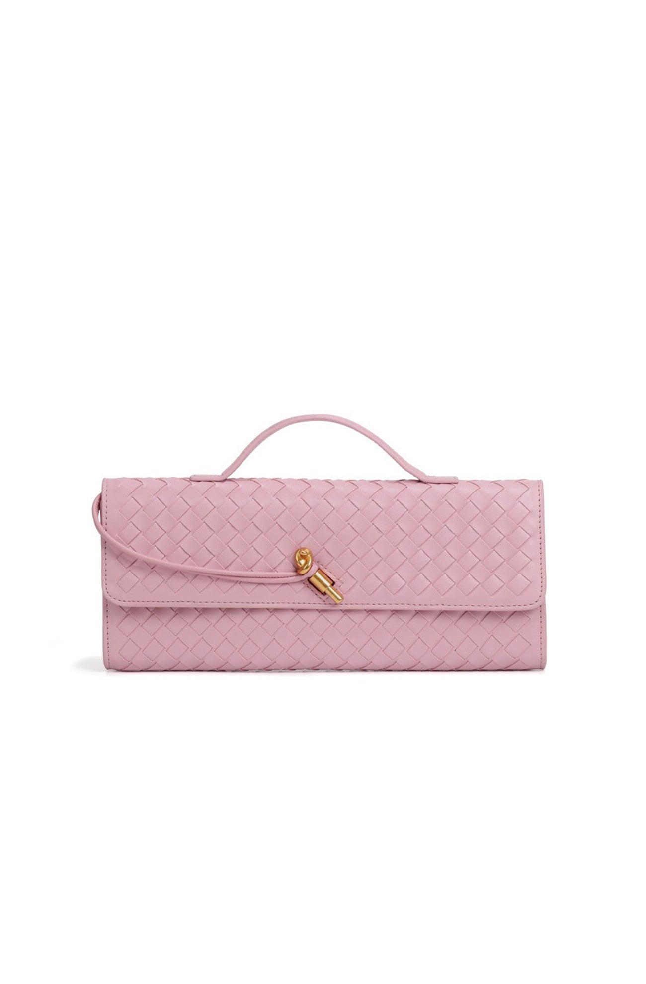 Woven Baguette Shoulder Bag Crossbody Bag