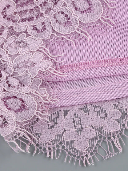 ANGELIC Mini Dress in Lavender