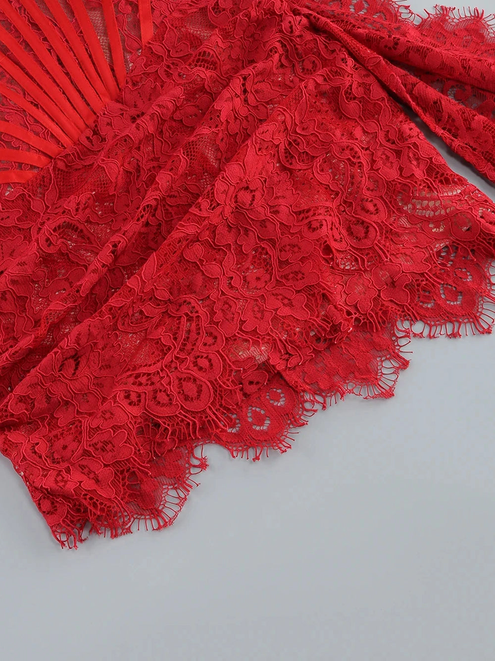 ANGELIC Mini Dress in Red