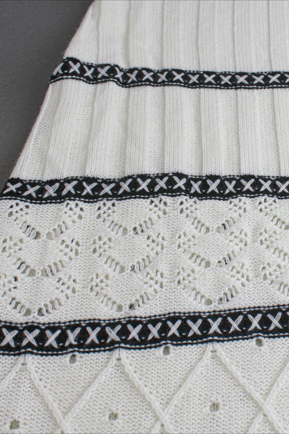 Knit Spaghetti Strap Split Sweater Dress