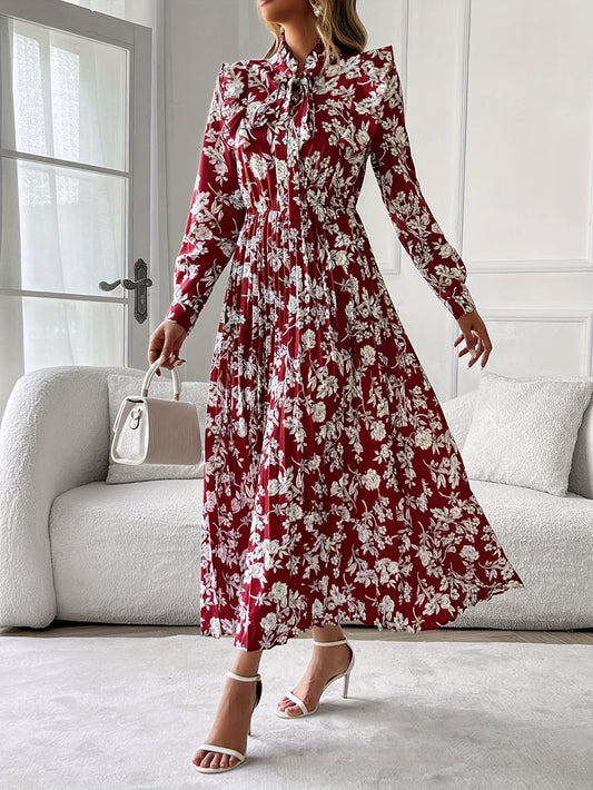 Alaia Long Sleeve Midi Dress
