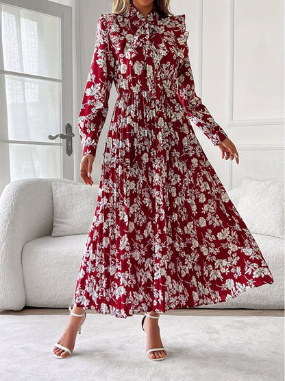 Alaia Long Sleeve Midi Dress