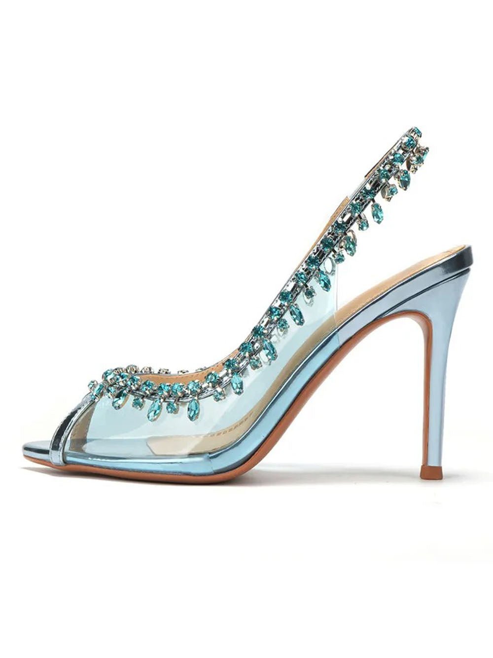 Alani Crystal Tassel High heel Shoe