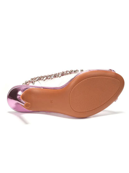 Alani Crystal Tassel High heel Shoe