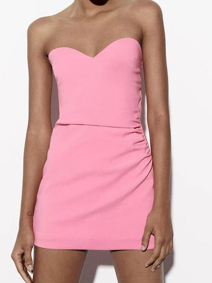 Alexis Strapless Sleeveless Mini Dress