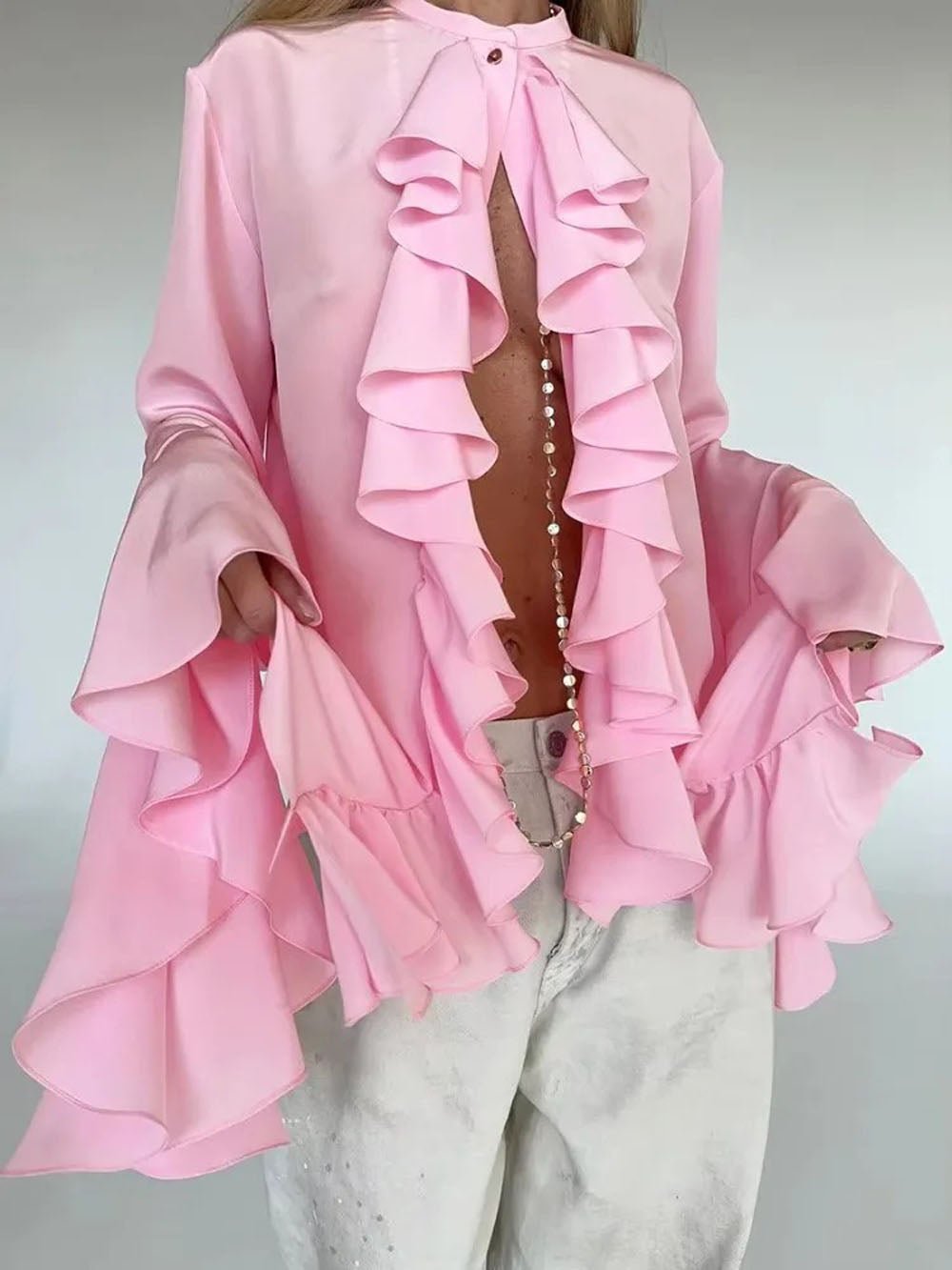 Angelin Sleeve Top & Pant Set