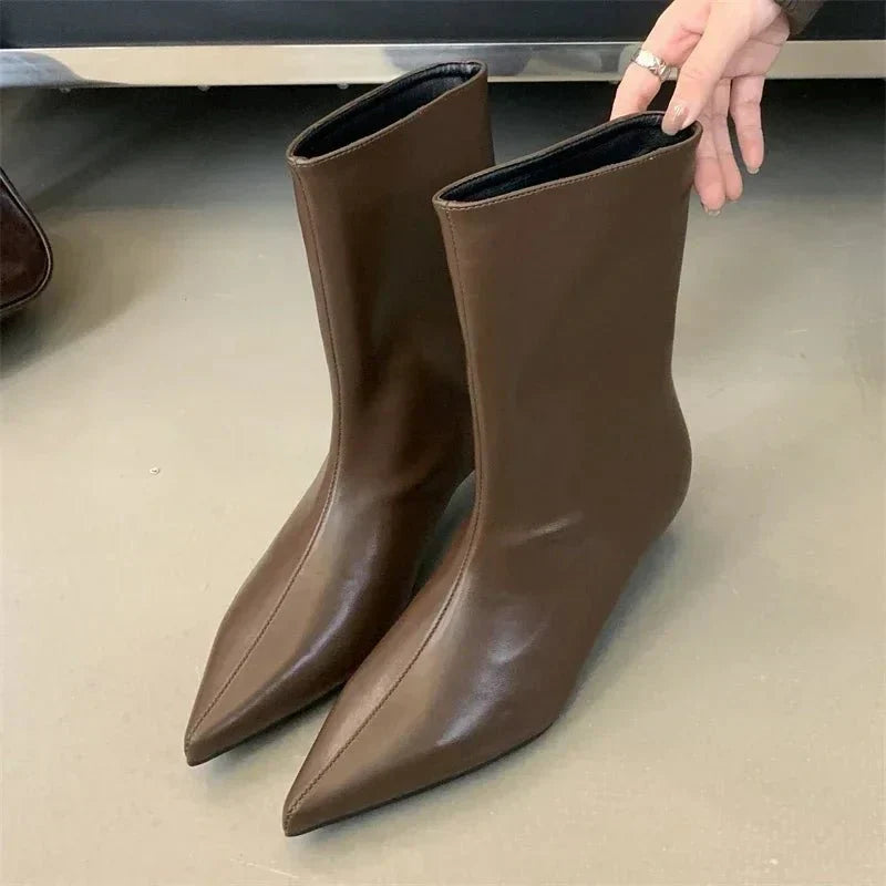 Arianna Ankle Boot Slim Short Shoe