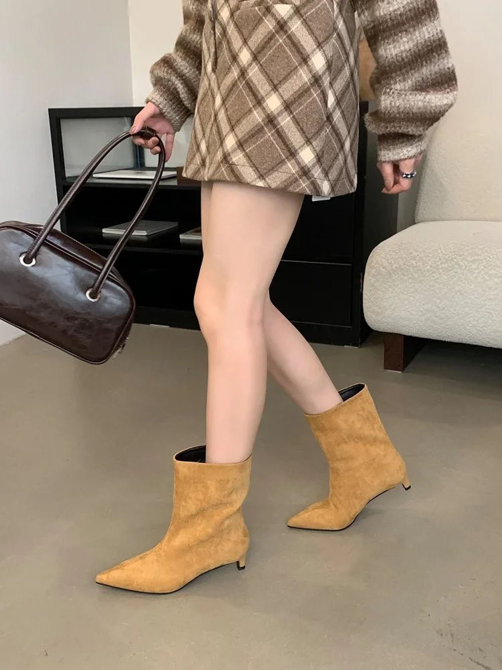 Ariella Toe Ankle Boot