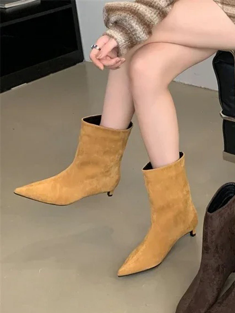Ariella Toe Ankle Boot