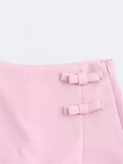 Ashley Split Mini Skirt