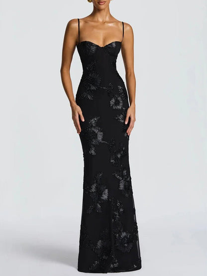 Aurelia Floral Print Maxi Dress