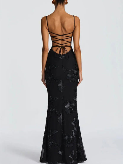Aurelia Floral Print Maxi Dress