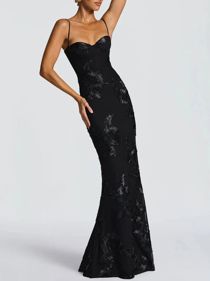 Aurelia Floral Print Maxi Dress