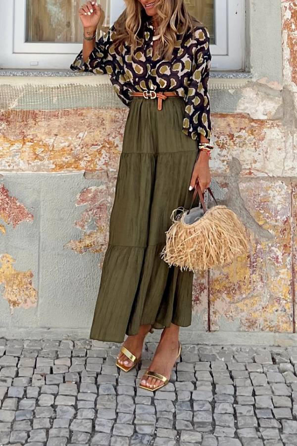 Megan Long Skirt