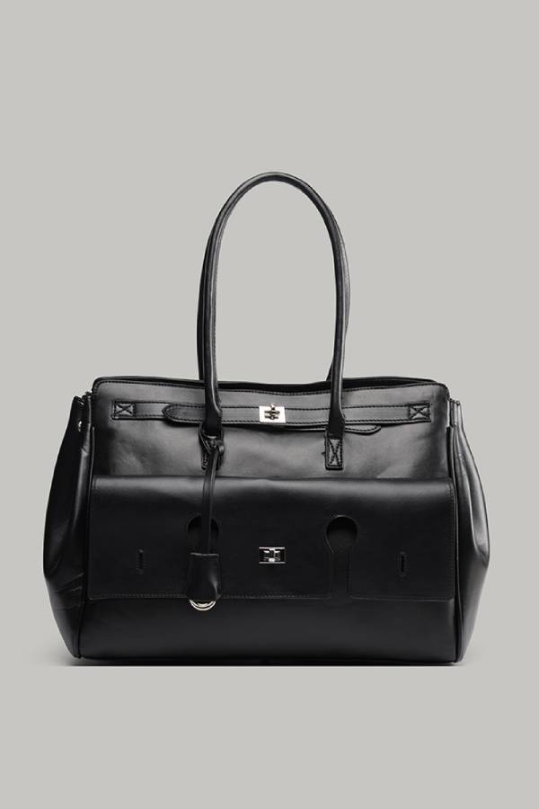 Classic multi-carrying large-capacity handbag