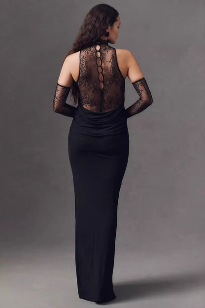 Sexy Cut Out Bodycon Maxi Dress