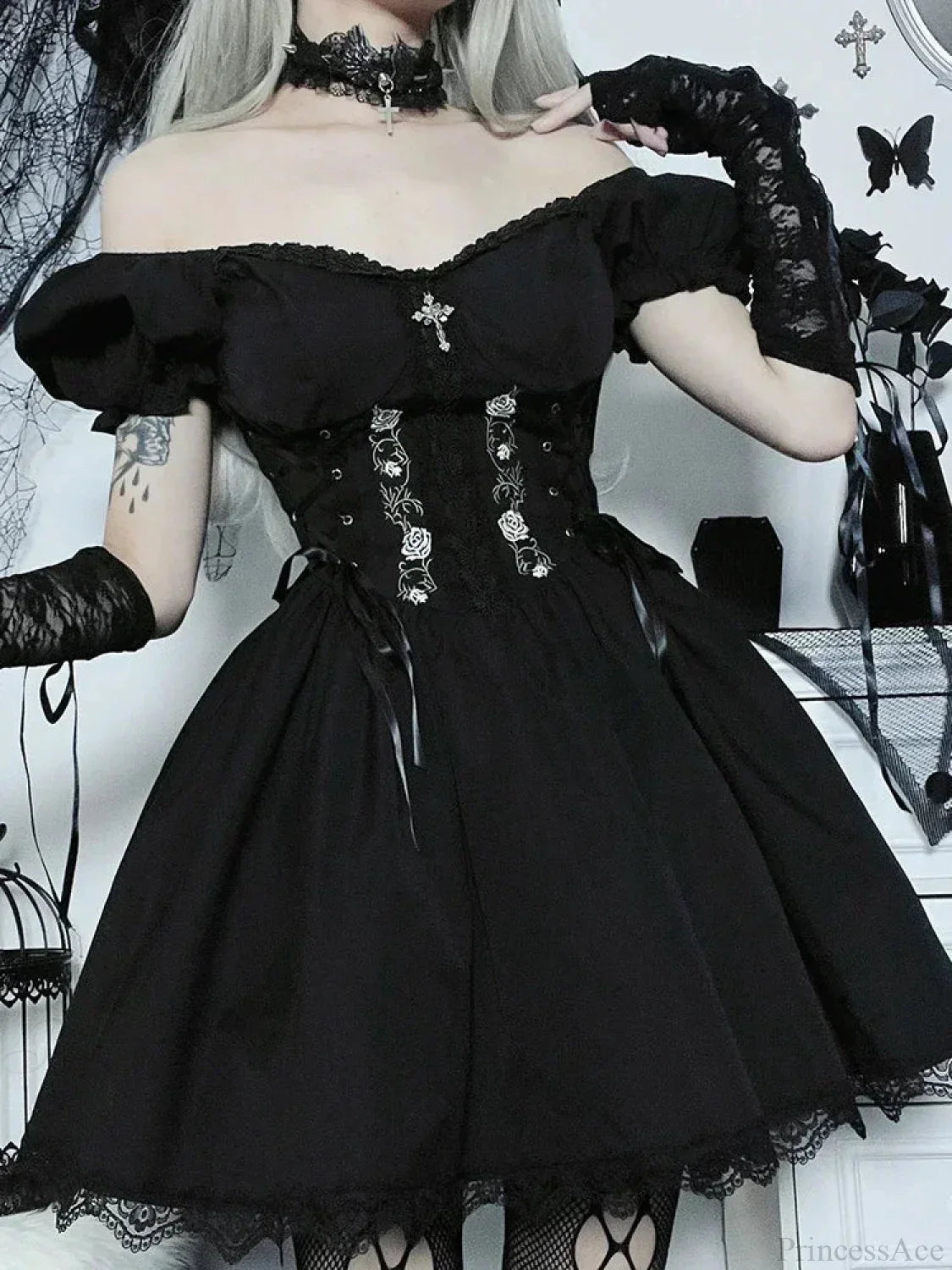 Dark Bandage Corset Small Dress