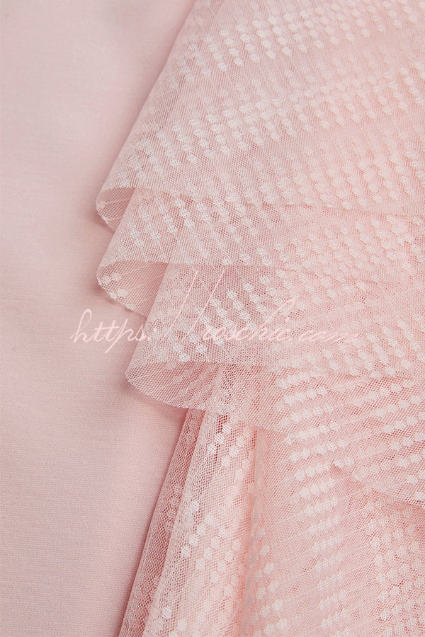 Aurelia Elegant Asymmetric Pleated Dress