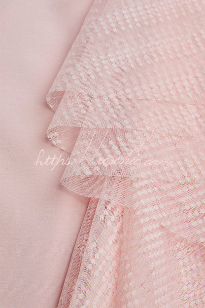 Aurelia Elegant Asymmetric Pleated Dress
