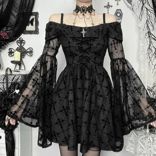 Distinguish Patchwork Petite Frock