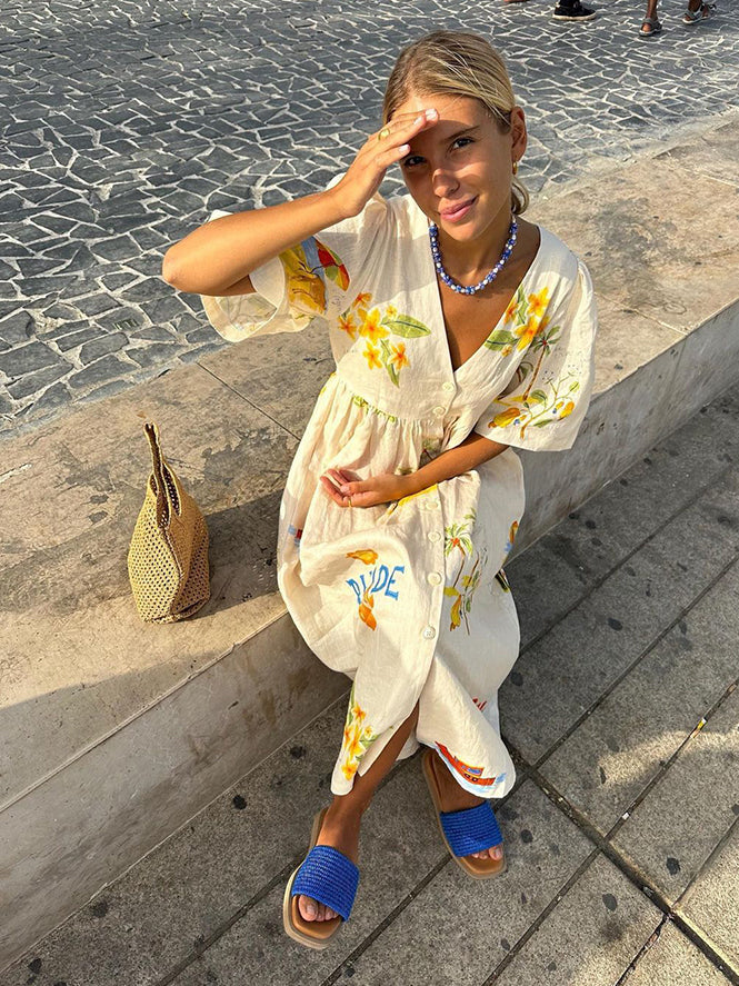 Jazmín Aesthetic Summer Dress Elevated Occasion Wear