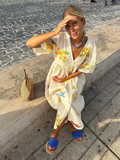 Jazmín Aesthetic Summer Dress Elevated Occasion Wear