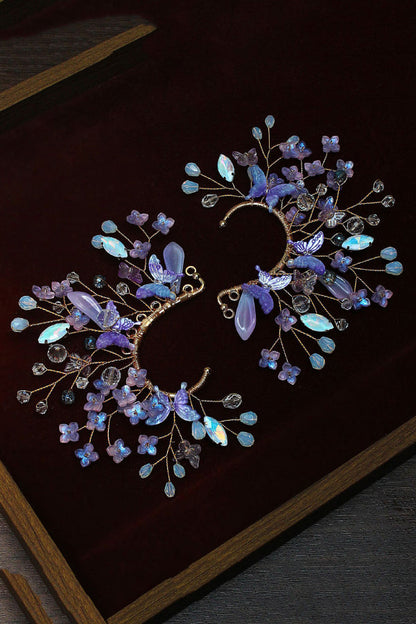 Exquisite Branch Beaded Fairy Earrings