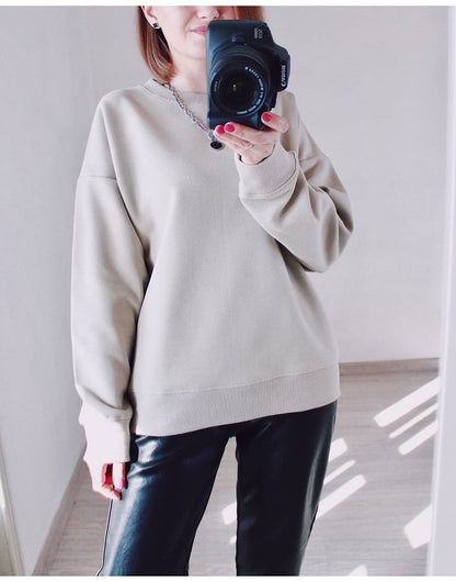 Cotton Pullover Sweatshirts
