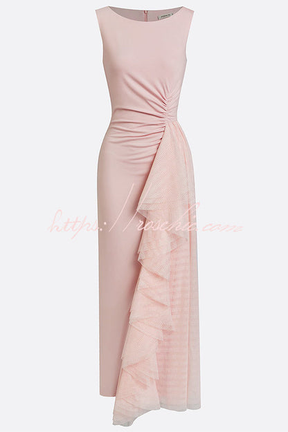 Aurelia Elegant Asymmetric Pleated Dress