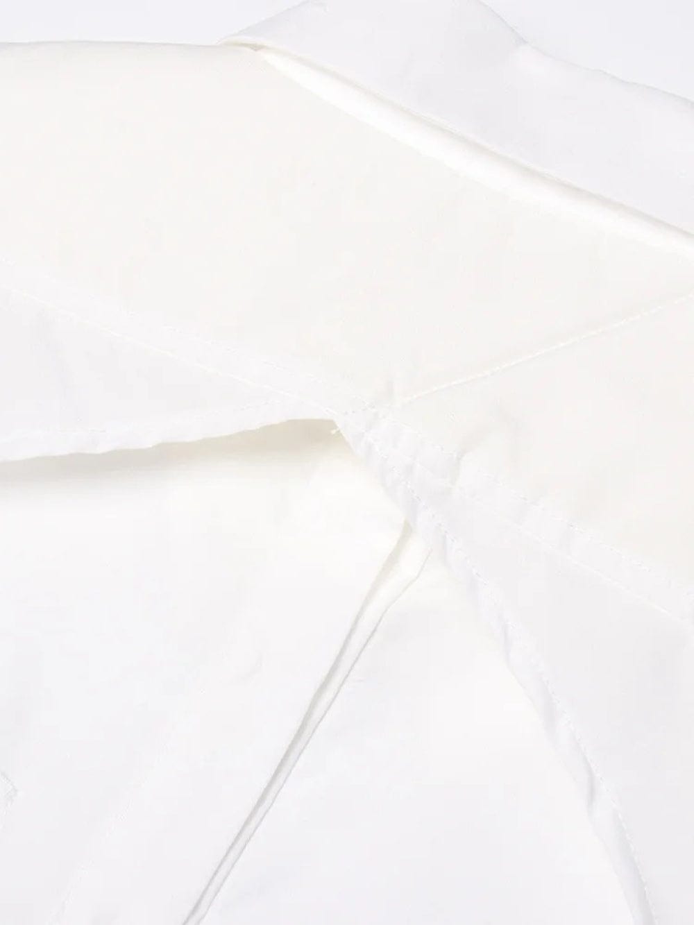 Emmily Backless Single Breasted Chic Blouse