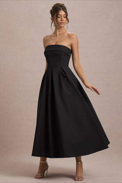 Bandage Strapless Party Dress