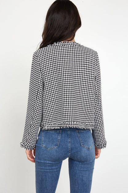 Dottie Black Button-Up Jacket