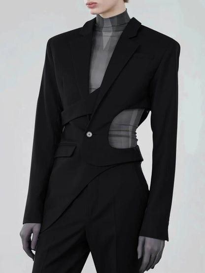 Hadley Hollow Out Blazer