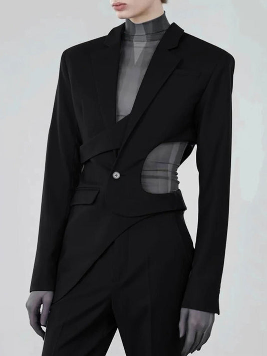 Hadley Hollow Out Blazer