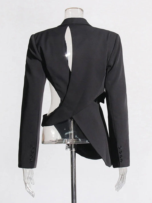 Hadley Hollow Out Blazer