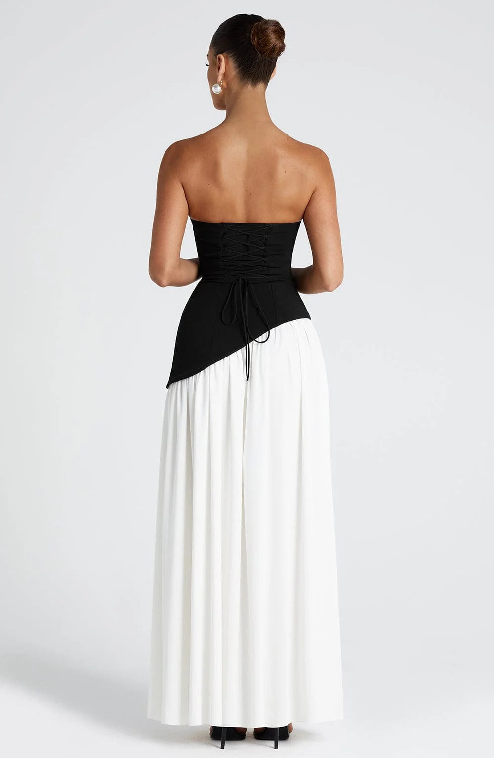 Elthion Strapless Bandage Maxi Dress
