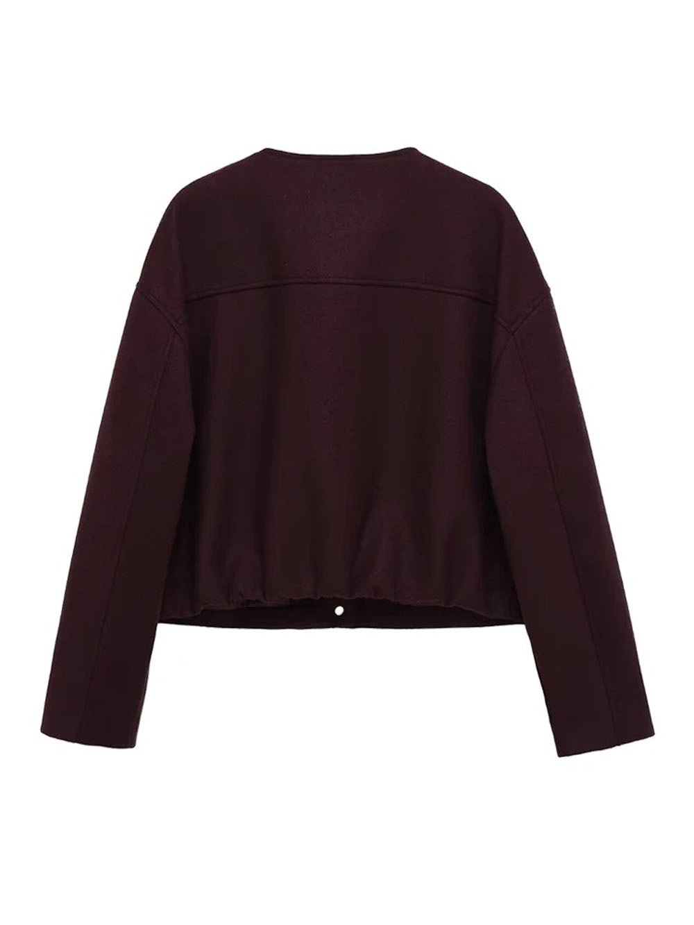 Isabella Button Front Cropped Jacket