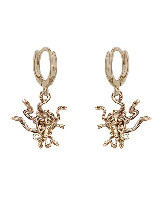 June Small Snake Pearl Necklace