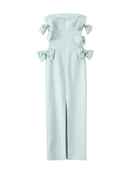 Katherine Backless Midi Dress