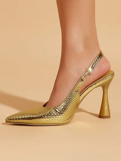 Khloe Mules Stiletto High Heel Shoe
