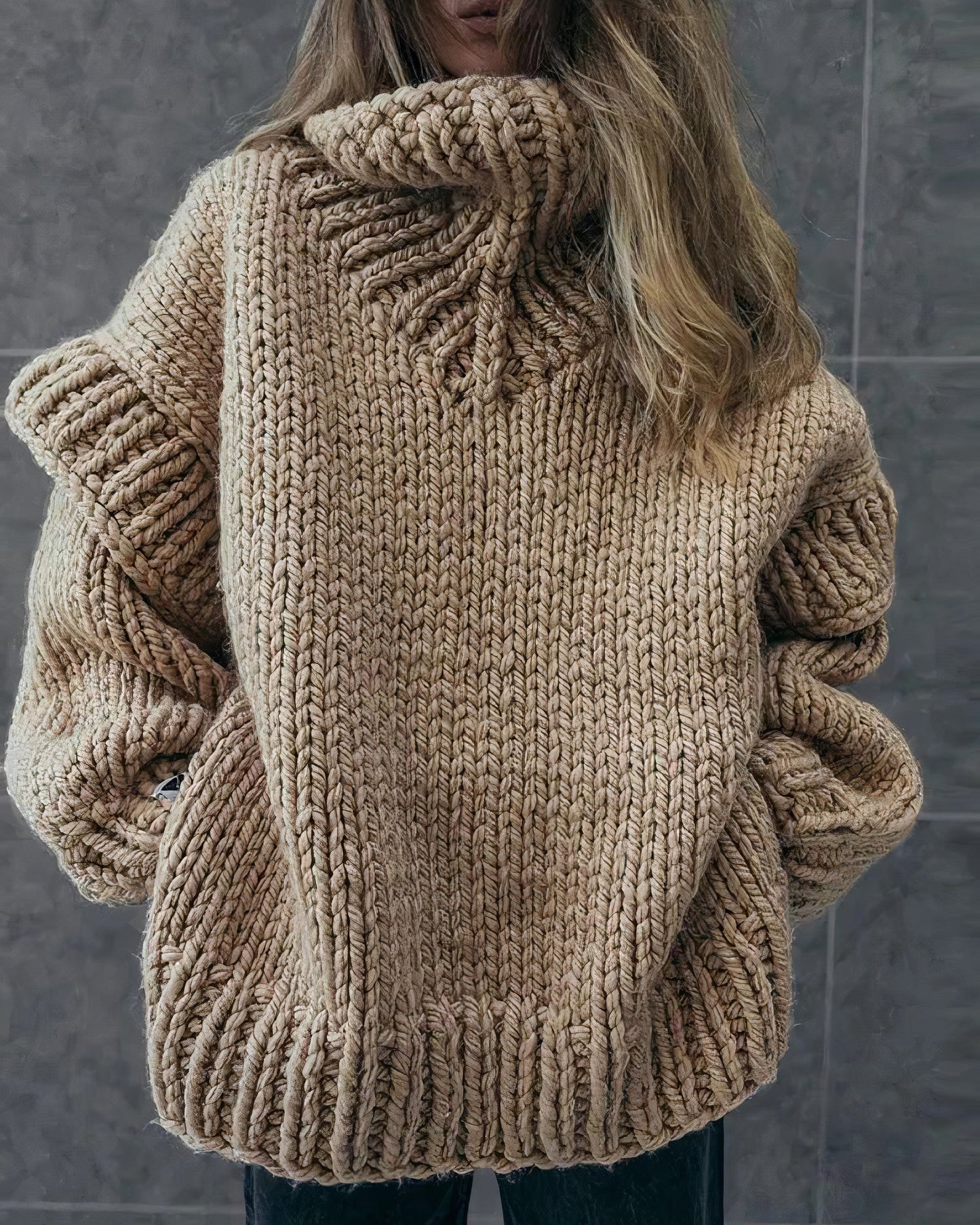 Trinidad Aesthetic Fashionable Knit Sweater Dress for Women Designer Edit