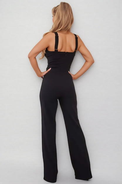 Rhead Halter Diamonds Floral Jumpsuit