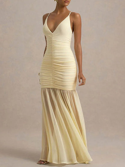 Nyla Backless Maxi Dress