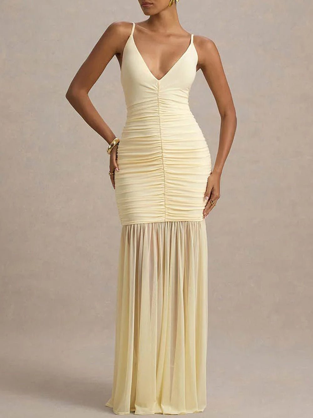 Nyla Backless Maxi Dress