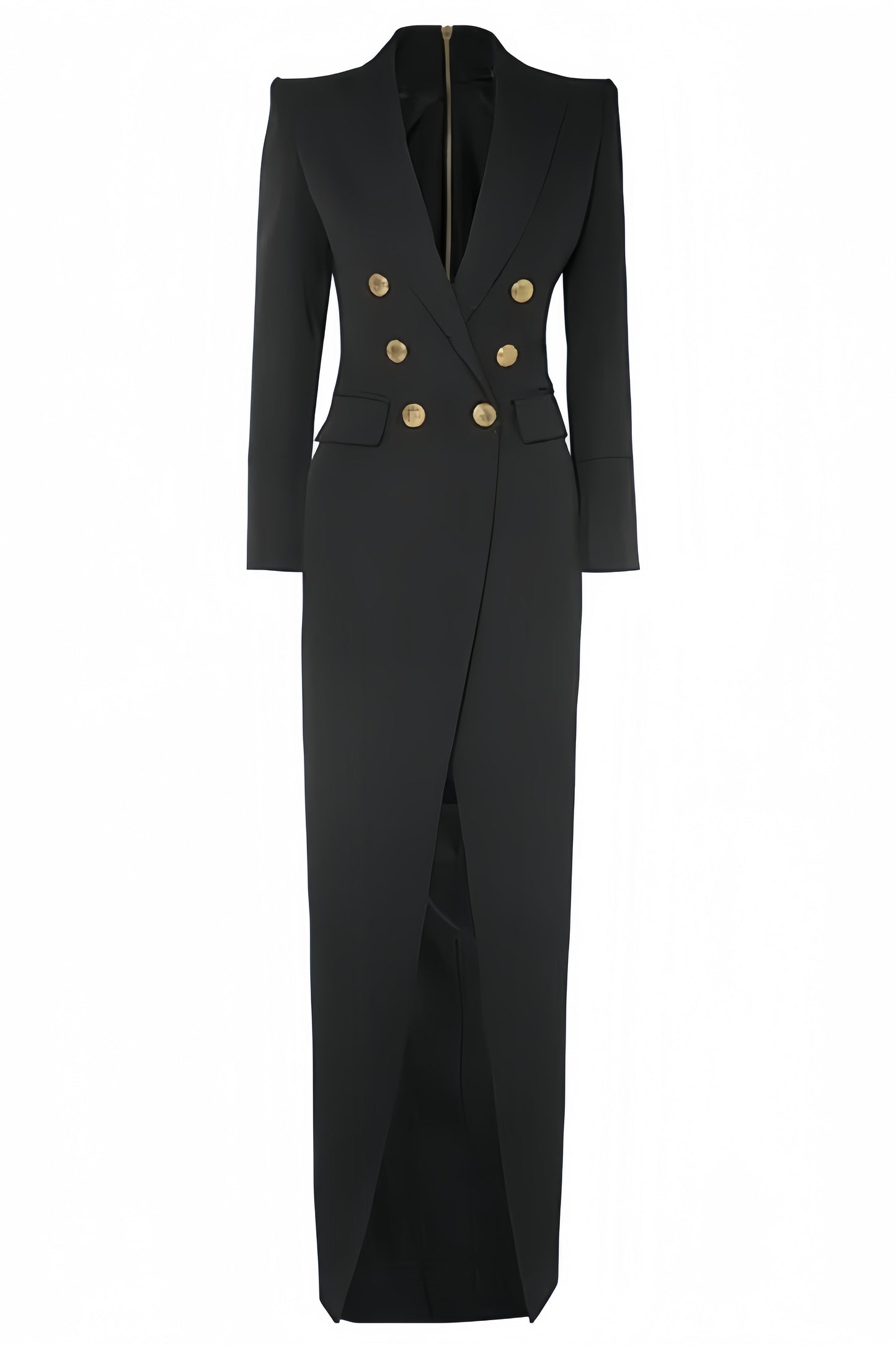 Ifuru Back Zip Suit Maxi Dress