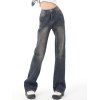 90s Faded Denim Flare Jeans