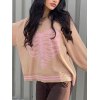 Heart Skull Jacquard Knit Sweater